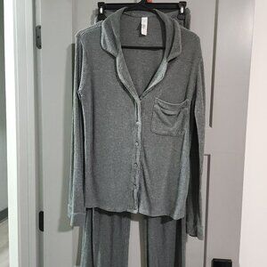 auden ribbed pajama set